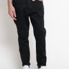 Uomo liu jo uomo Pantaloni Jeans | Bull Twisted Joebull Pantalone 5 Tasche - Nero