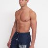 Uomo calvin klein Boxer Da Mare | Medium Drawstring - Navy Iris