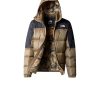 Uomo the north face Giubbotti | Men'S Diablo Recycled Down Hoodie - Almond Butter/Tnf Black