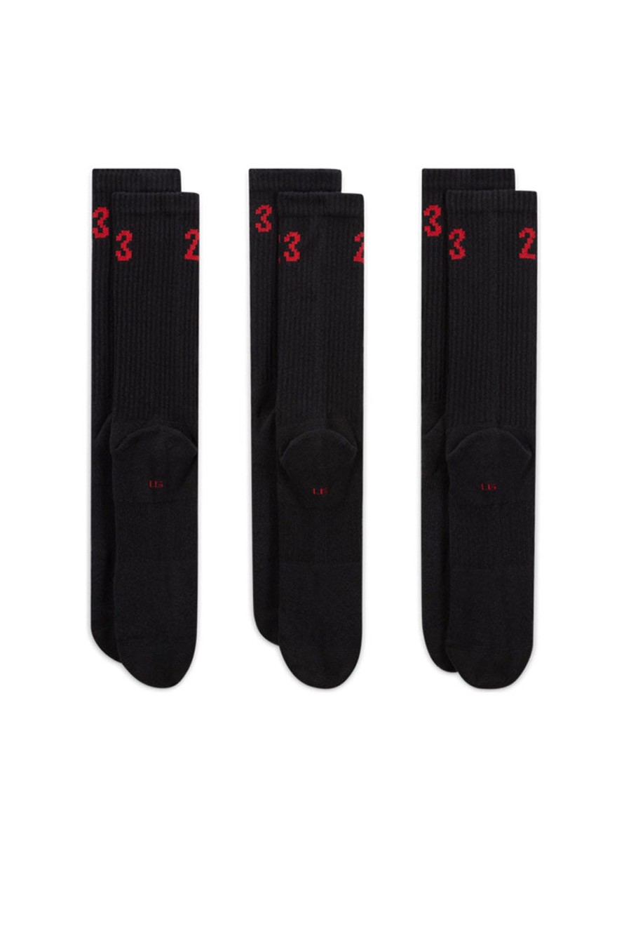 Uomo nike Calzini | Jordan Essentials Crew Socks 3-Pack - Black