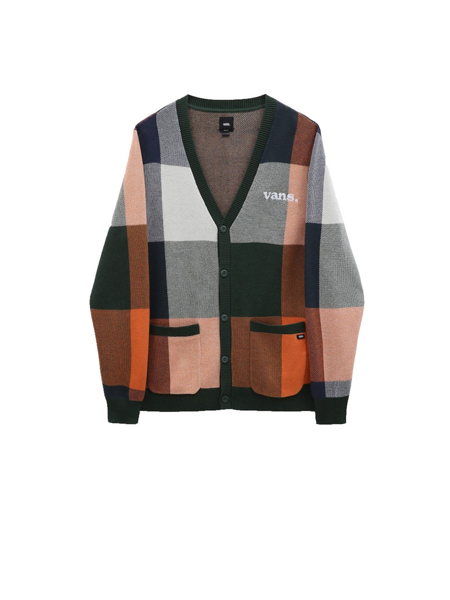 Uomo vans Cardigan | Walden Plaid - Mountain View