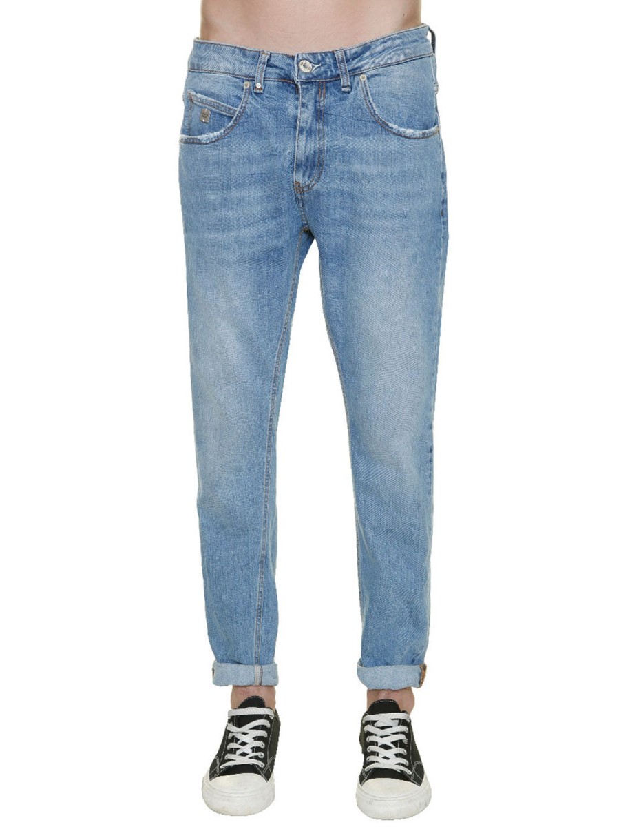 Uomo bl11 Pantaloni Jeans | Jeans Aristotele Medio Campione