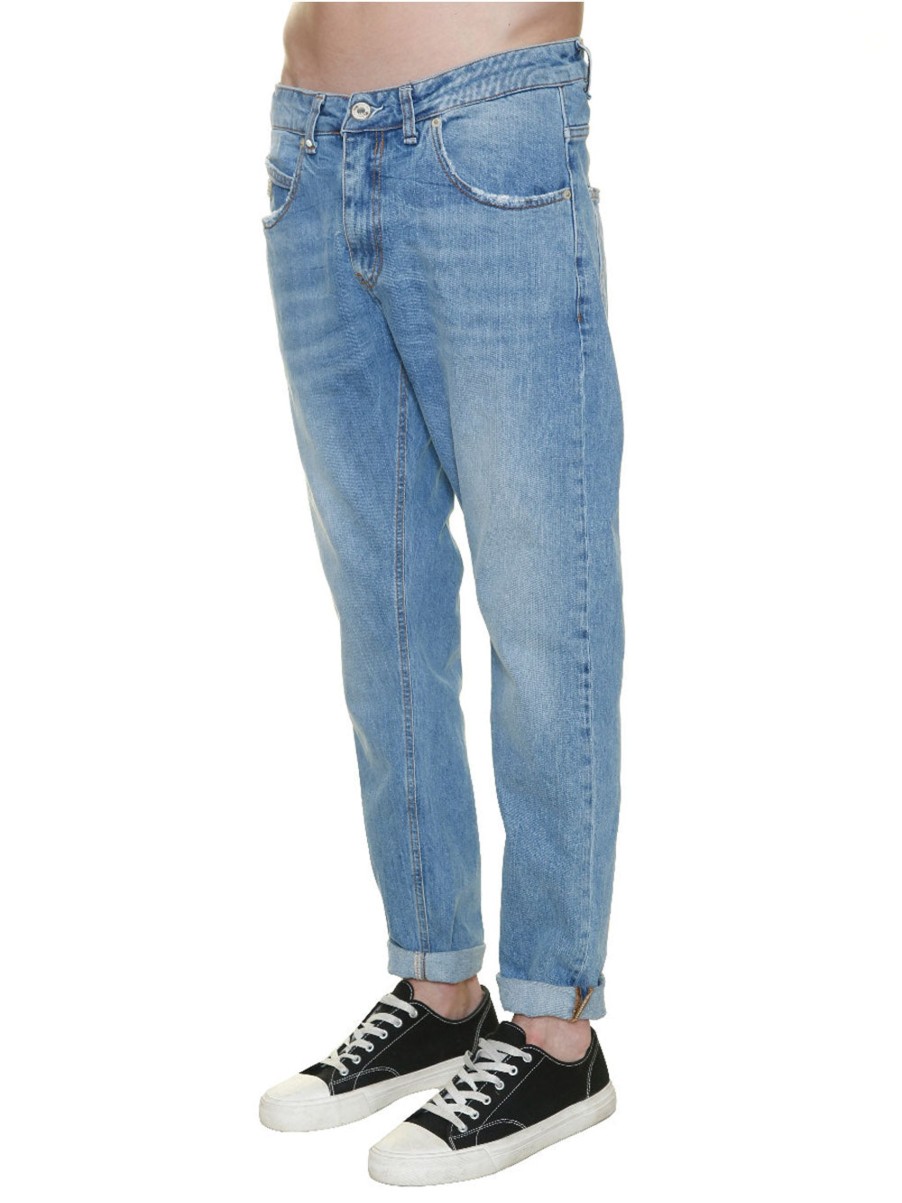 Uomo bl11 Pantaloni Jeans | Jeans Aristotele Medio Campione