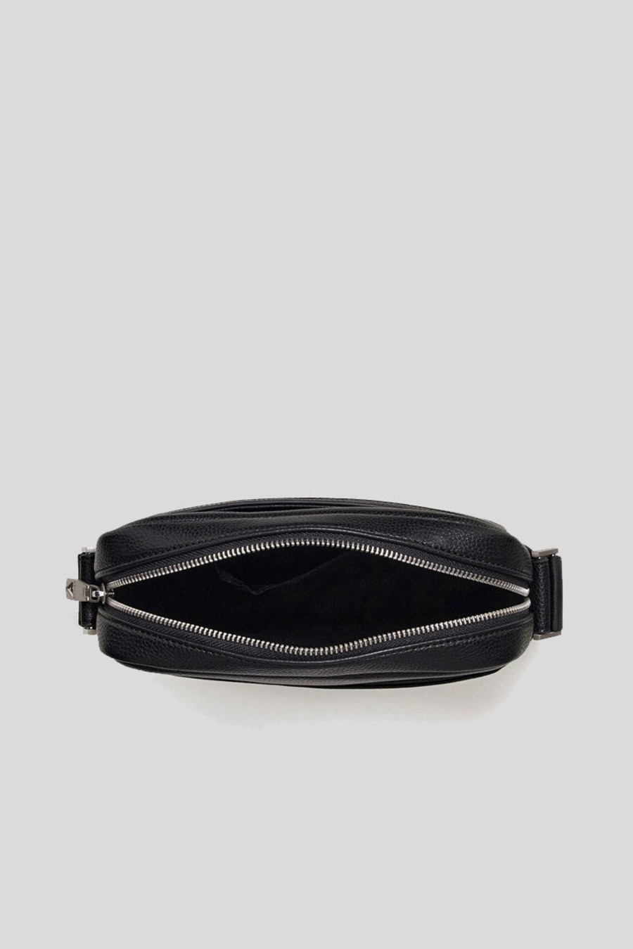 Uomo guess Borse | Riviera Top Zip Crossbody Flat - Black