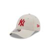 Uomo New Era Cappelli | Cappellino 9Forty New York Yankees League Essential - Grigio Chiaro