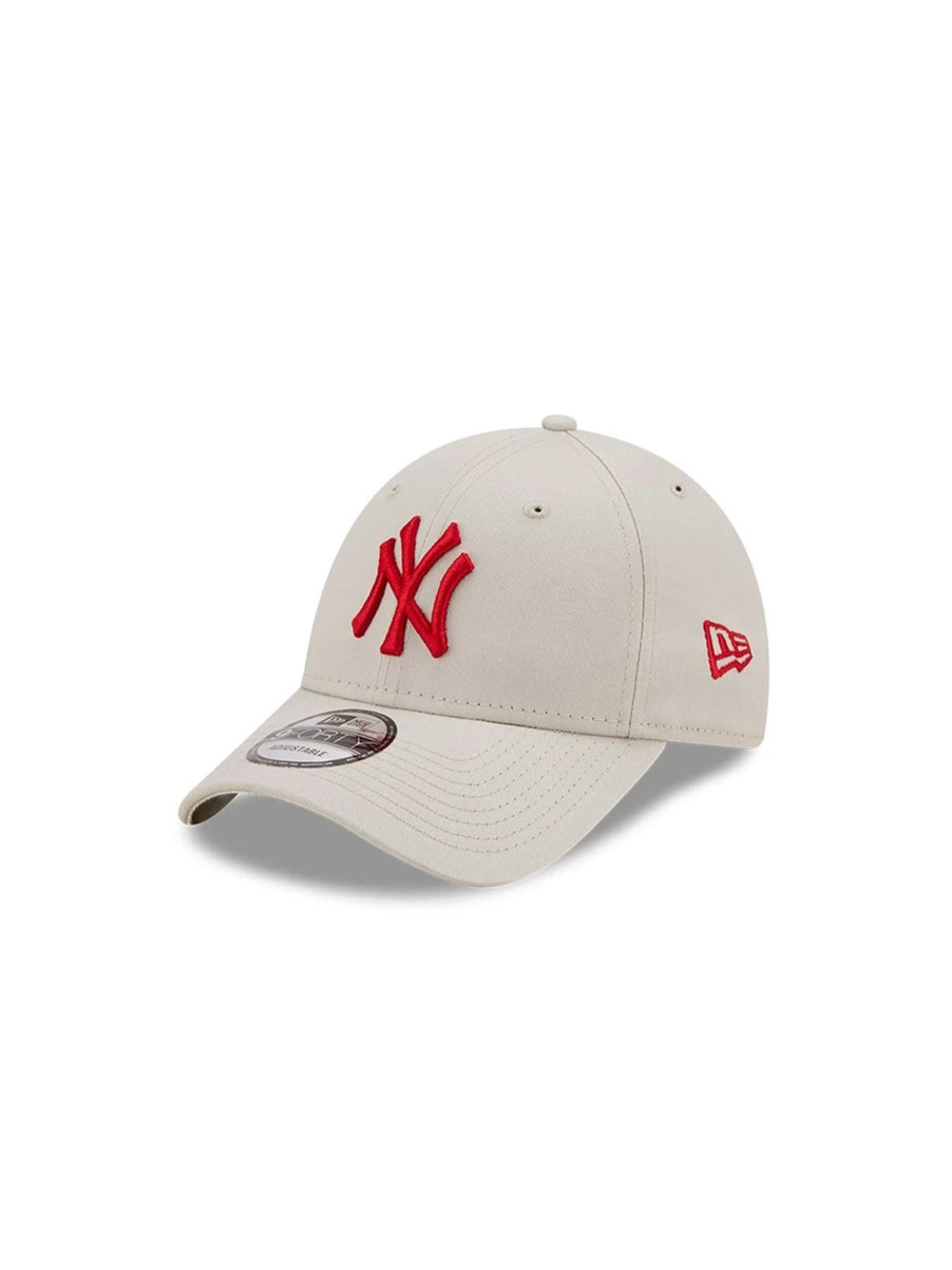 Uomo New Era Cappelli | Cappellino 9Forty New York Yankees League Essential - Grigio Chiaro