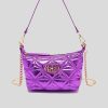 Donna la carrie bag Borse A Tracolla | Shiny Lucy Sm. Shoulder Bag Laminated Leather - Violet