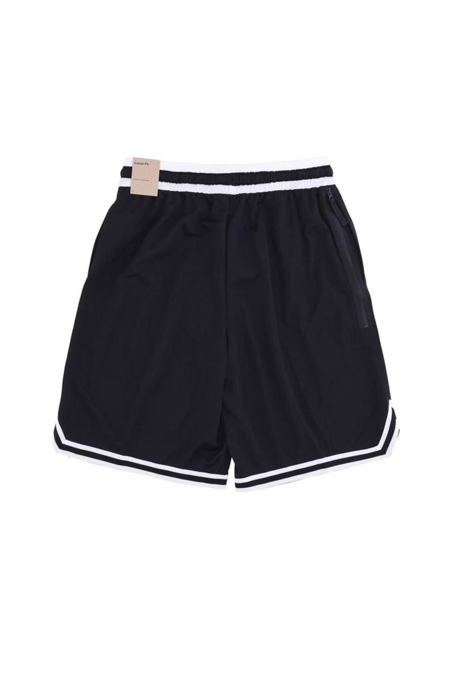 Uomo nike Shorts | Brooklyn Nets Courtside - Black/White/Black