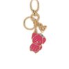 Donna liu jo Portachiavi | Dog Key Ring - Gold/Fuxia