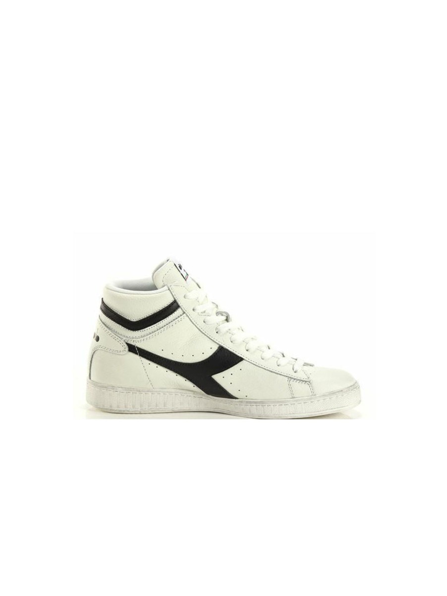 Scarpe diadora | Game L High Waxed - White/Black