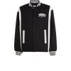 Uomo tommy hilfiger Giubbotti | Tmj Cord Wool Mix Letterman - Black