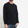 Uomo bl11 Pullover | Girocollo Cachemire - Nero