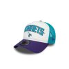 Uomo New Era Cappelli | Cappellino Trucker E-Frame Charlotte Hornets Nba - Retro Blu