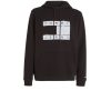 Uomo tommy hilfiger Felpe | Tjm Reg Flag Spray Hoodie - Black