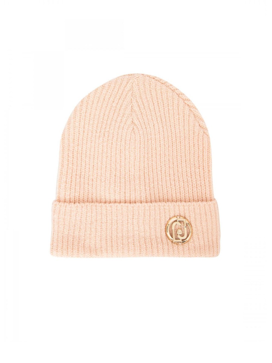 Donna liu jo Cappelli | Cappello M/Lana Unito - Soft Peach