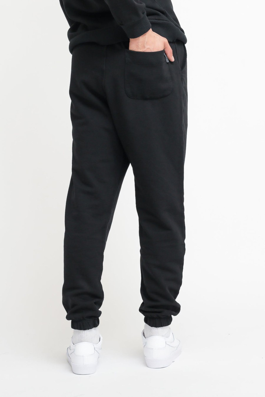 Uomo berna Pantaloni Felpa | Pantalone Felpa Tasca - Nero