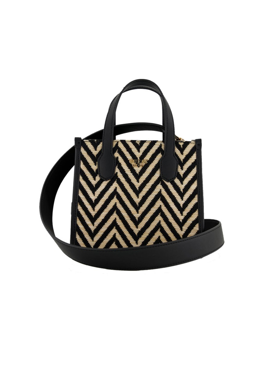 Donna guess Borse | Silvana Mini 2 Compartment Tote - Black