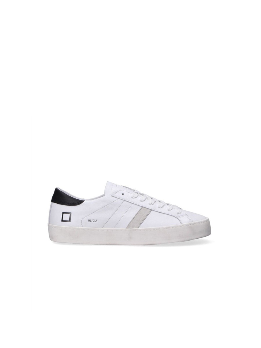 Scarpe d.a.t.e. | Hill Low Calf White-Black