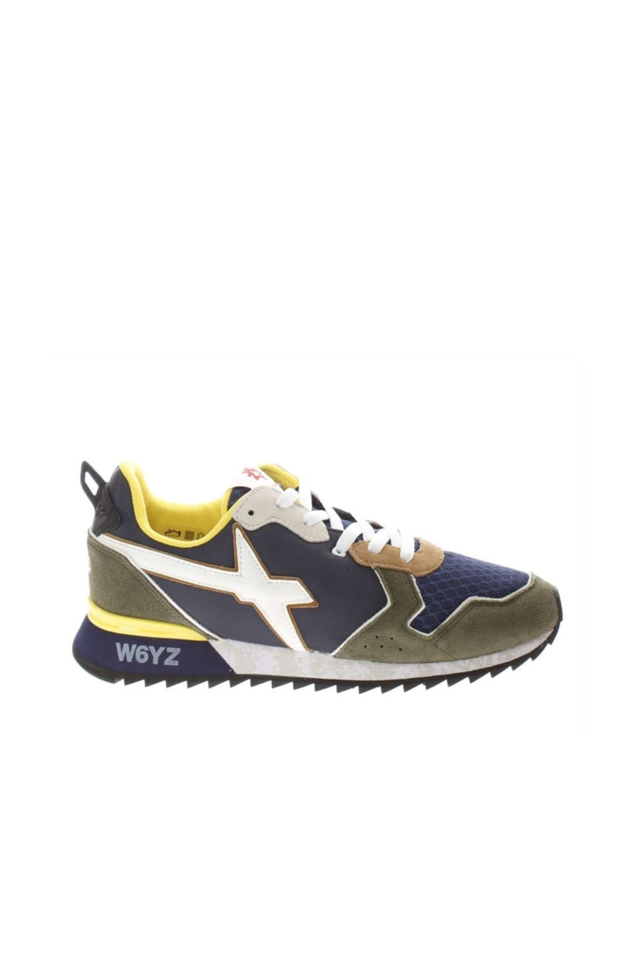 Scarpe W6YZ | Jet-M Suede/Nylon Marble Sole Militare/Blue/White