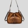 Donna la carrie bag Borse A Tracolla | Animalier Fred Bucket Leather - Leopard