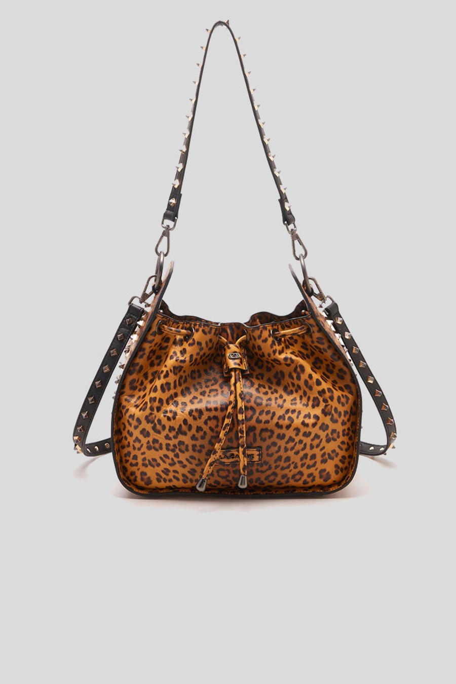 Donna la carrie bag Borse A Tracolla | Animalier Fred Bucket Leather - Leopard