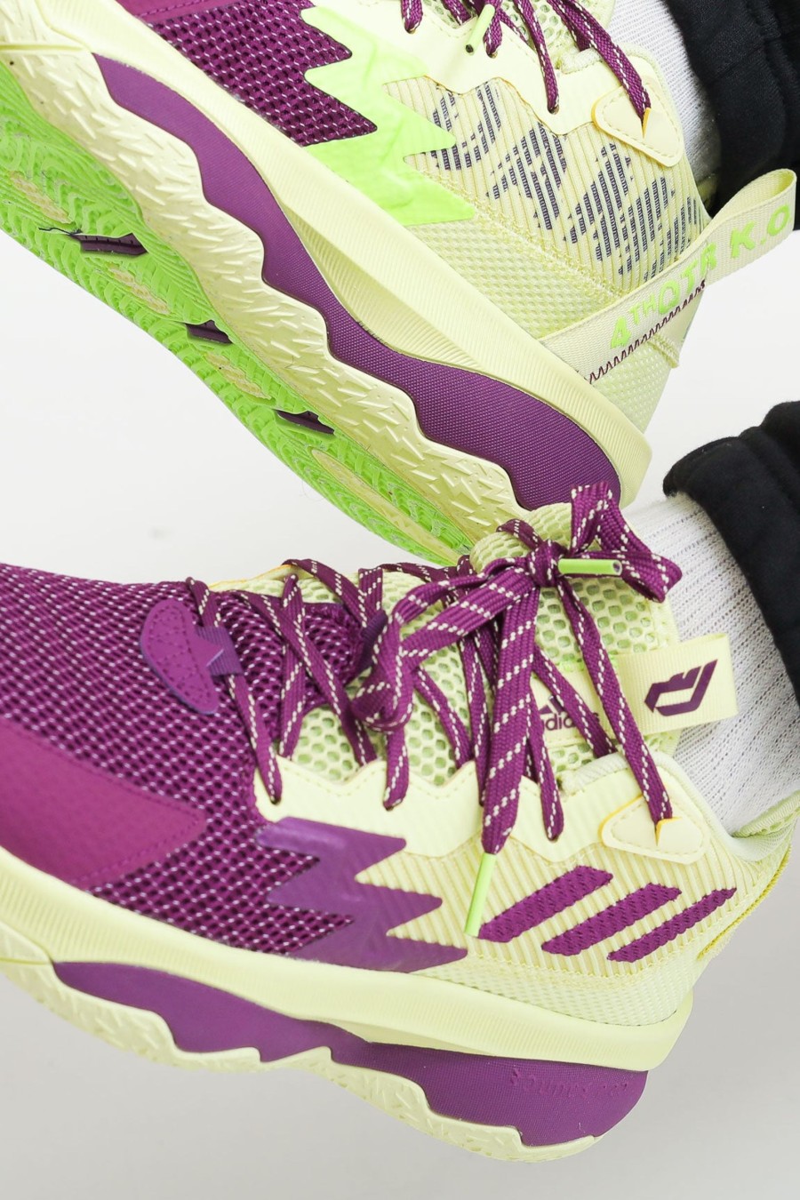 Scarpe adidas | Dame 8 - Yellow Tint/Glory Purple/Signal Green