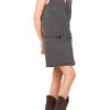 Donna vicolo Vestiti | Abito Gilet - Grigio