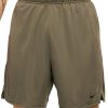 Uomo nike Shorts | Dri Fit Totality Men'S 7" Unli - Olive