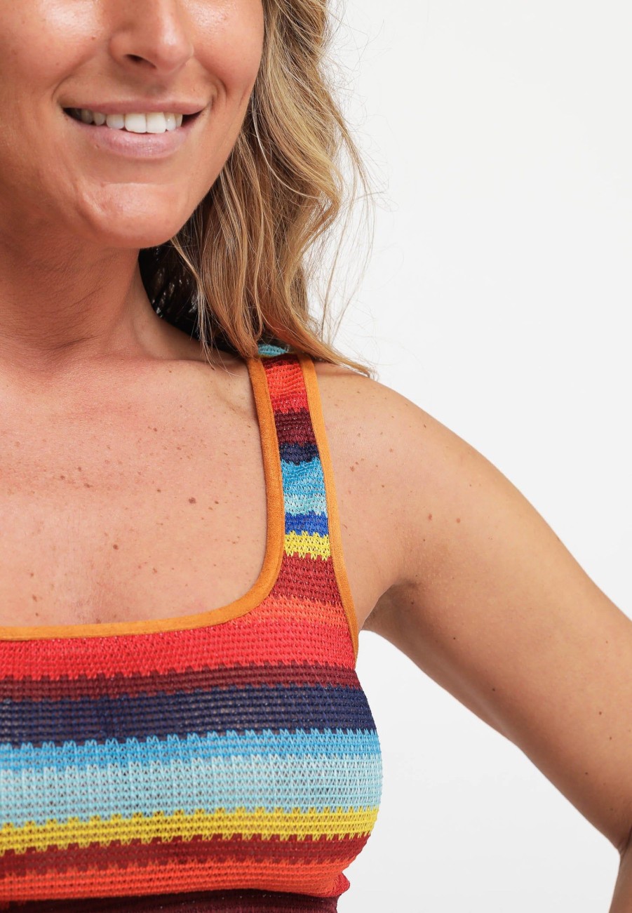 Donna me fui Top | Top Canotta - Multicolor