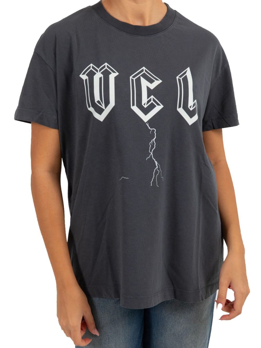 Donna vicolo T-Shirt | T-Shirt Vcl - Nero