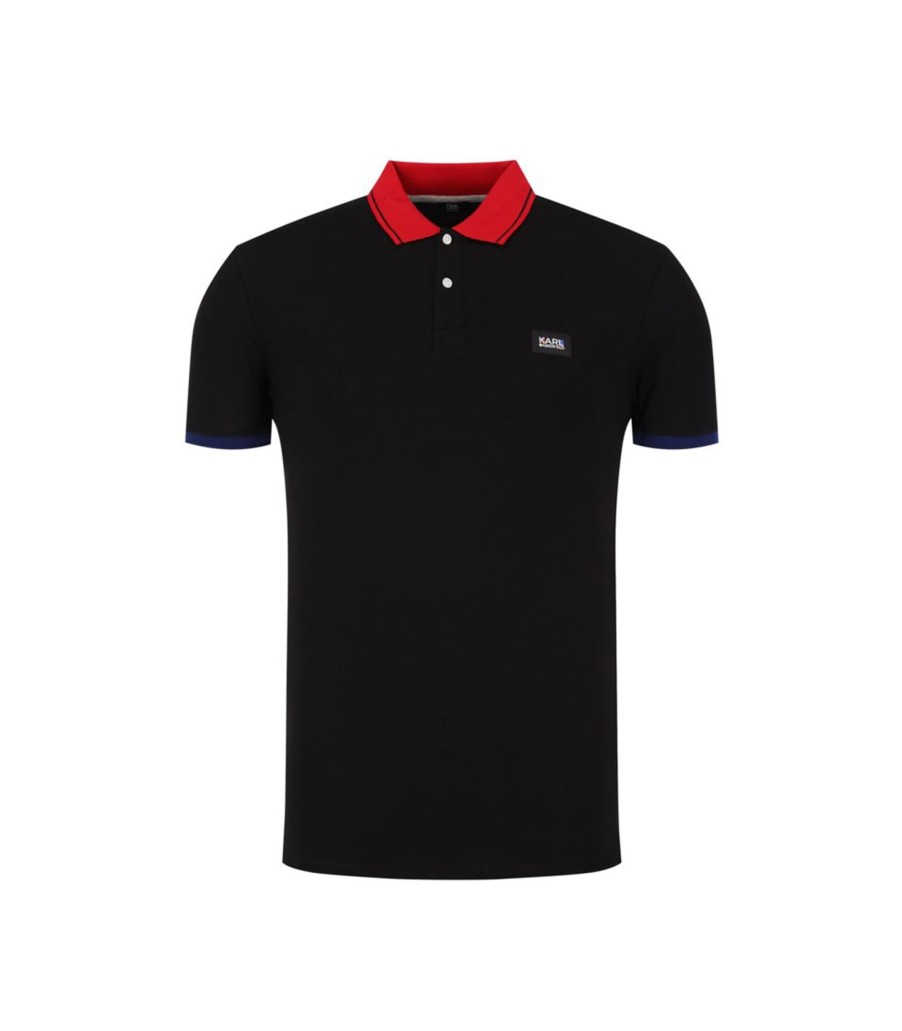 Uomo karl lagerfeld Polo | Polo Basic - Black