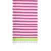 Donna sun68 Beach Teli Mare | Beach Towel Stripes - Bianco/Fuxia