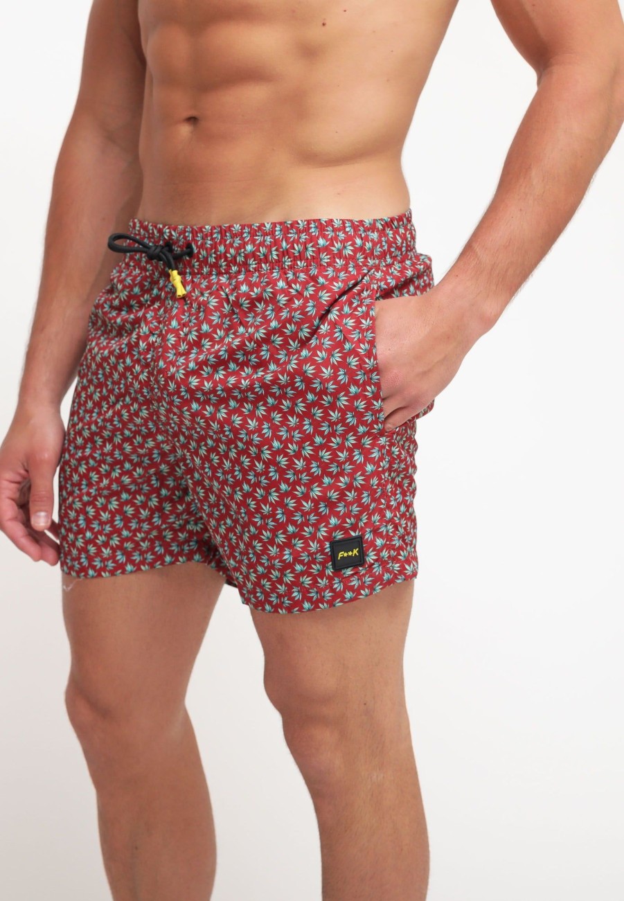 Uomo f**k project Boxer Da Mare | Printed Short - Fantasia