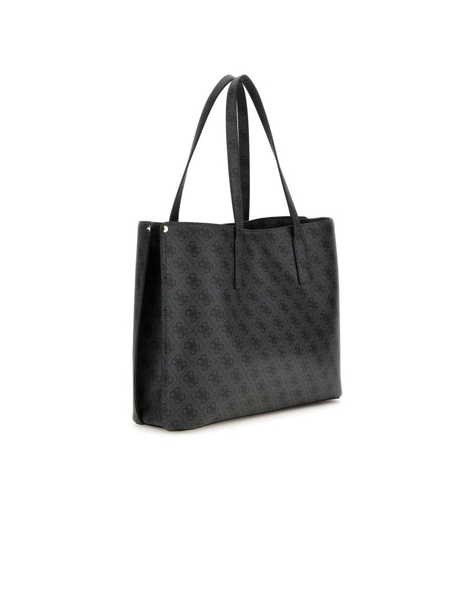 Donna guess Borse A Spalla | Meridian Girlfirend Tote - Coal Logo