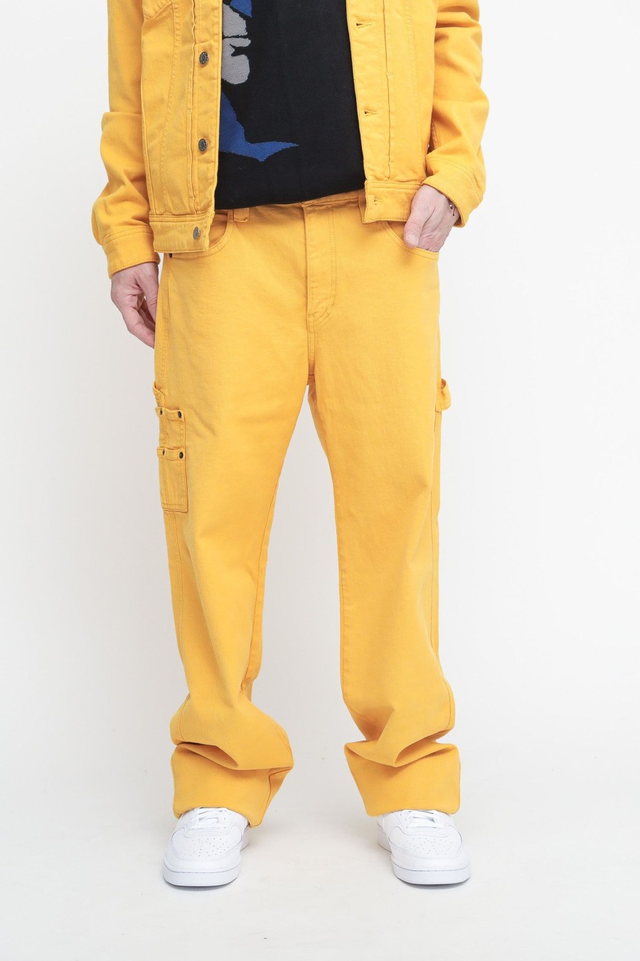 Uomo guess Pantaloni Jeans | Go Kit Carpenter Pants - Go Yellow