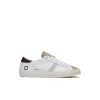 Scarpe d.a.t.e. | Hill Low Vintage Calf White-T. Moro