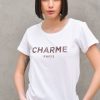 Donna happiness T-Shirt | Splendida Tee - La 3651