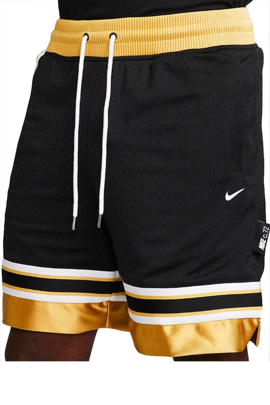 Uomo nike Shorts | Short Basket 20 Cm - Black Gold