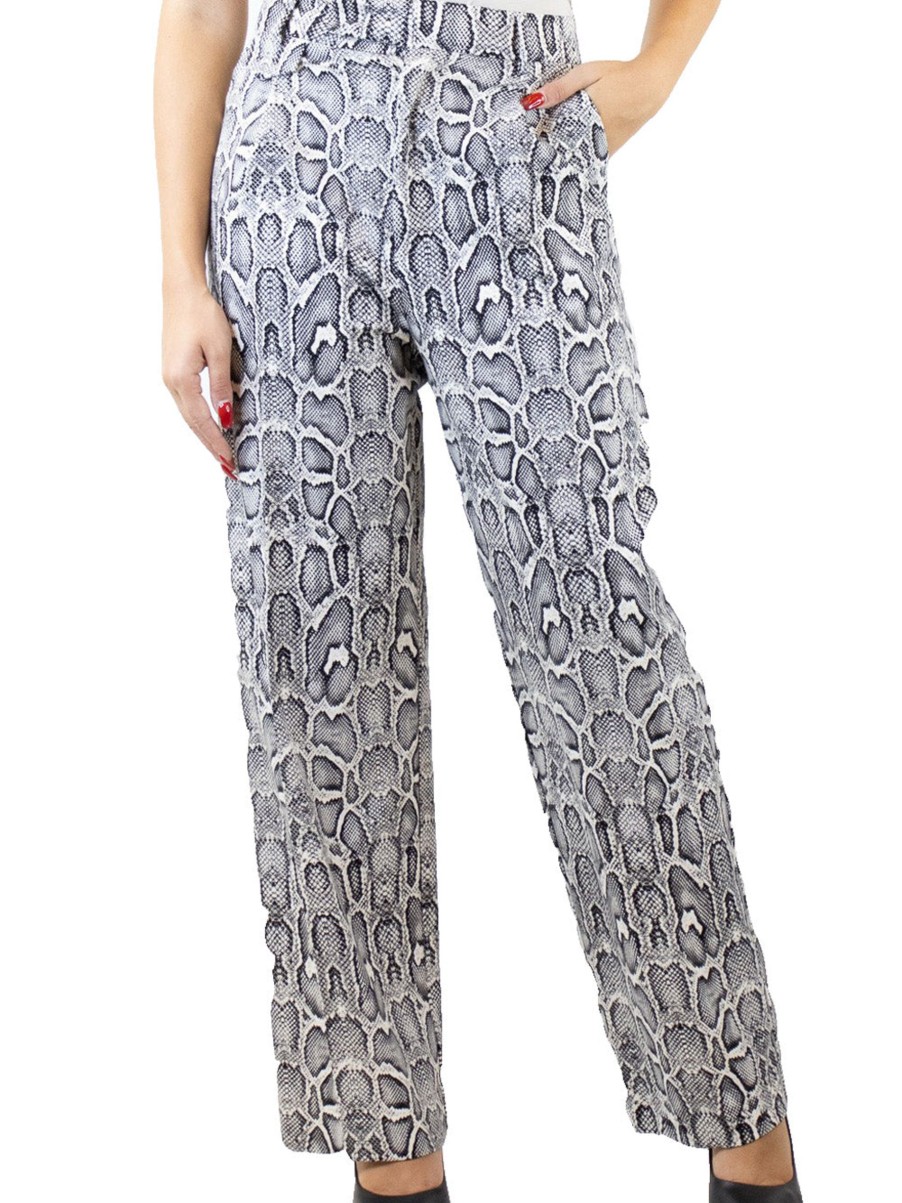 Donna vicolo Pantaloni | Pantalone - Stampa Snake