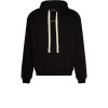 Uomo VISION OF SUPER Felpe | Black Hoodie Whit Black Flames