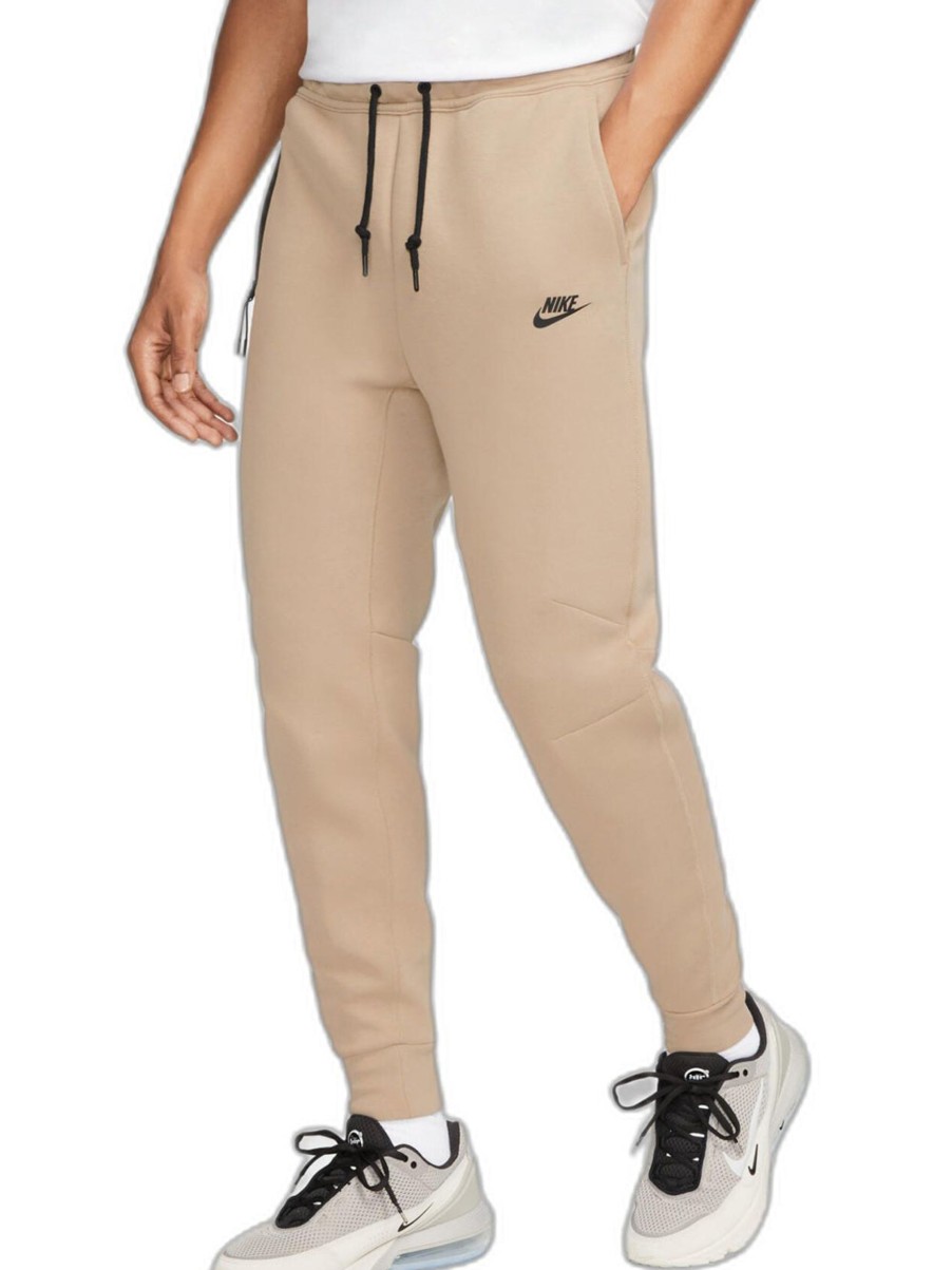 Uomo nike Pantaloni Felpa | Tech Fleece Men'S Joggers - Beige