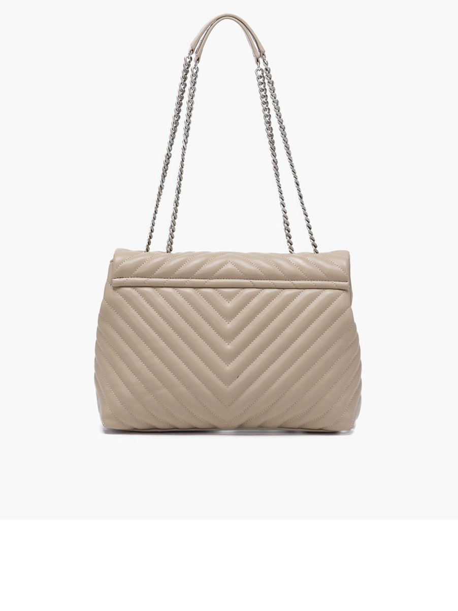 Donna la carrie bag Borse A Spalla | Moonlight Bowling Shoulder Bag Synthetic - Taupe