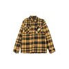 Uomo Caterpillar Camicie | Plaid Shacket - Yellow Check