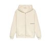 Donna Hinnominate Felpe | Felpa Cappuccio All Zip Con Stampa - Bianco Burro