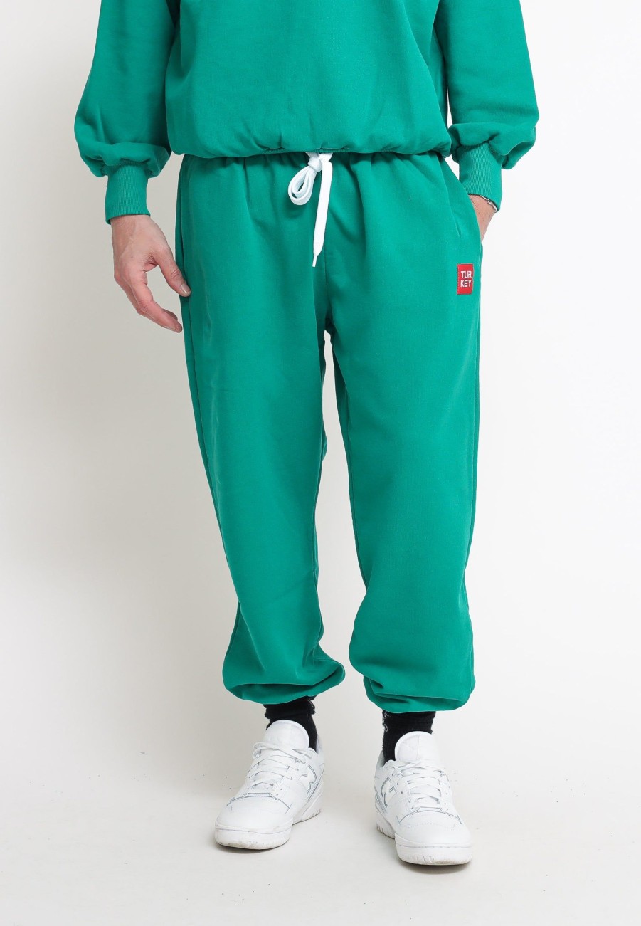 Uomo TURKEY Pantaloni Felpa | Bill Basic - Green