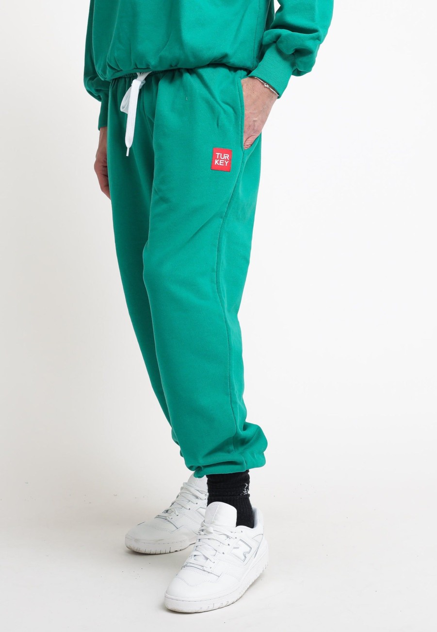 Uomo TURKEY Pantaloni Felpa | Bill Basic - Green