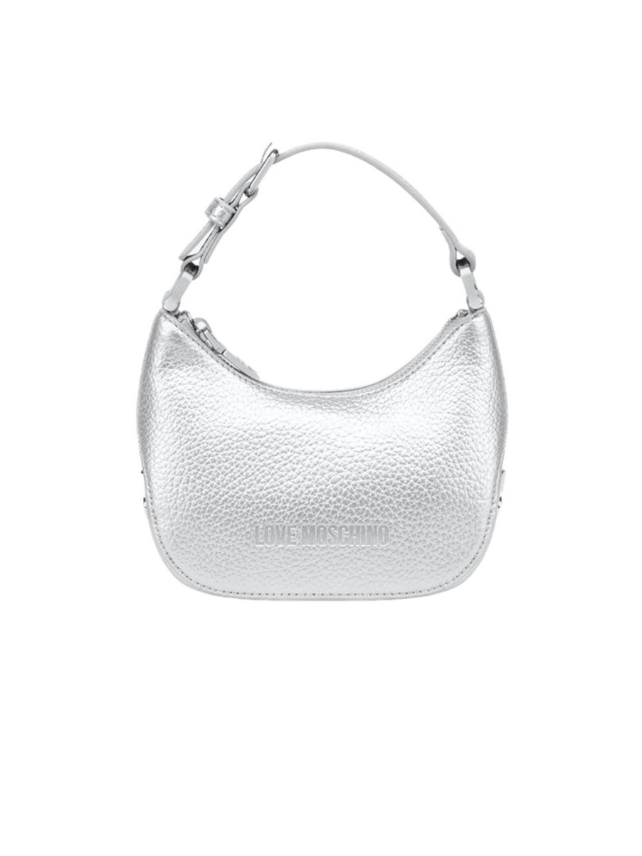 Donna love moschino Borse | Borsa Pu Laminato Grs - Argento