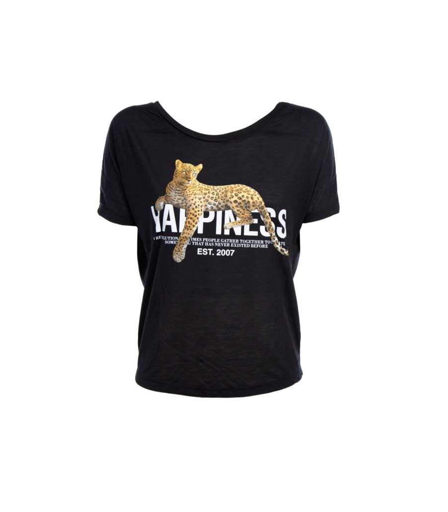 Donna happiness T-Shirt | Bliss Tee - 3008 Strass