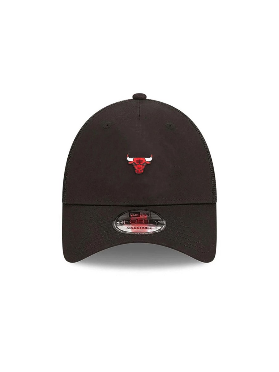 Uomo New Era Cappelli | Cappellino 9Forty A-Frame Trucker Chicago Bulls Home Field - Nero