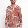 Uomo bl11 Camicie | Camicia Fantasia Marrakech